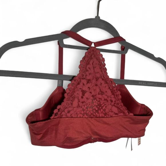 NWT Victorias Secret Red Body By Victoria Racerback Demi Bra Size 32C - Picture 3 of 6